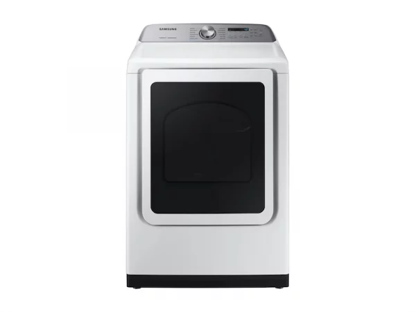 Electric Dryer with Steam Sanitize in White