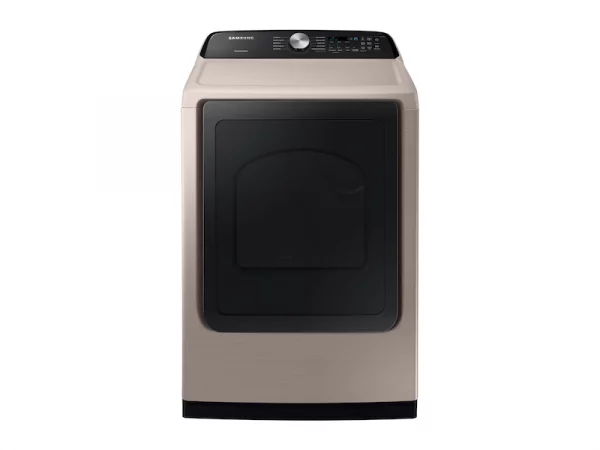 Samsung 7.4 cu. ft. Electric Dryer with Sensor Dry in Champagne