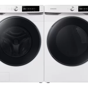 Samsung Smart Dial Washer and Gas Dryer Package in White