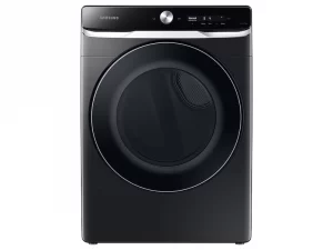 Smart Dial Gas Dryer with Super Speed Dry in Brushed Black